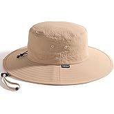 FURTALK Sun Hats for Women with Ponytail Hole Men Beach Hiking UPF 80+ Foldable Hiking Summer UV Protection Bucket Hats