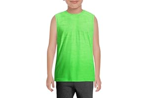 Boys Tank Tops Cotton Gradient Color Sleeveless T-Shirts Kids Summer Loose Undershirts Clothes School Athletic Casual