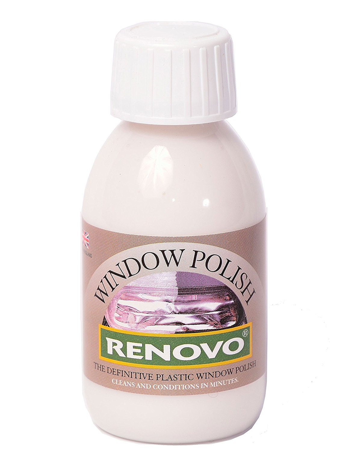 Renovo RWP1112 International Plastic Window Polish, 100 ml, Neutral, 100ml