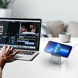Lucrave Phone Stand for MagSafe Charger, Aluminum