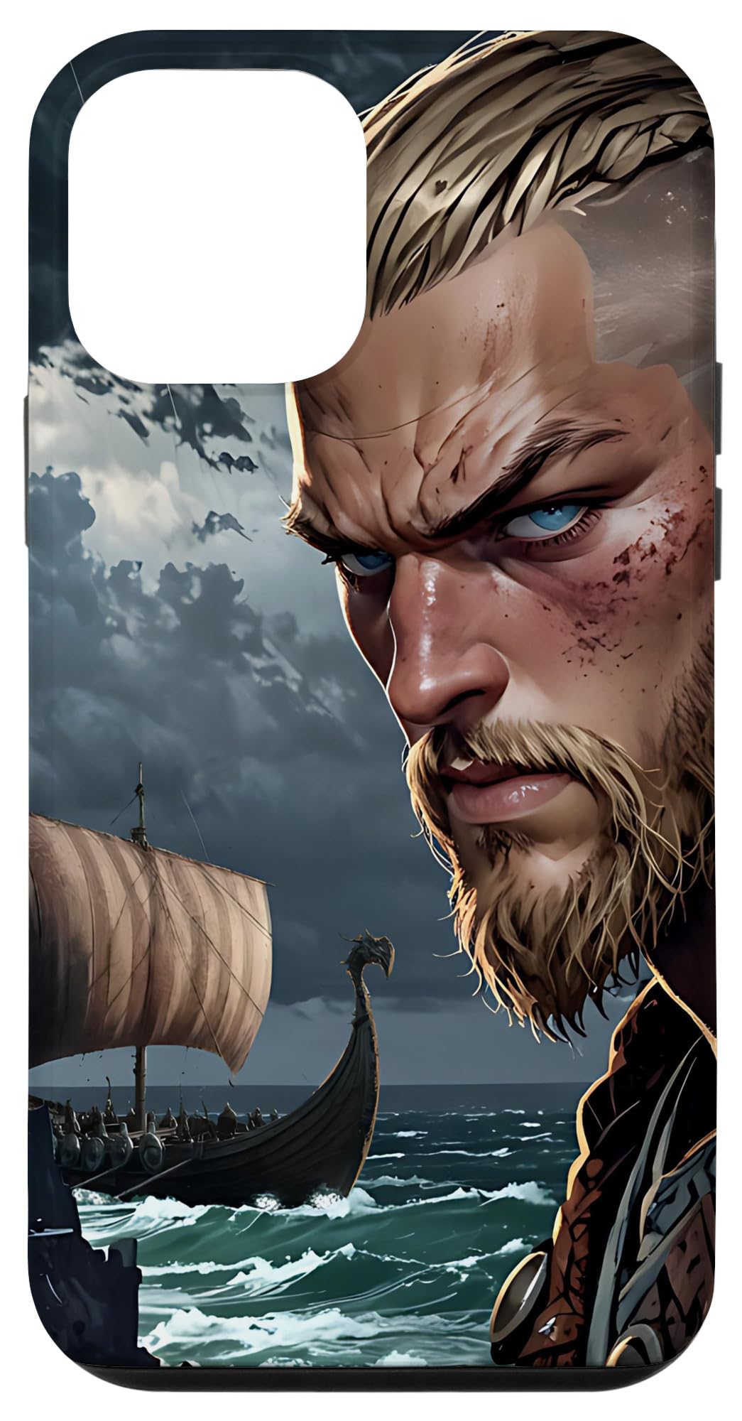 iPhone 12 mini Viking Male Portrait - Vikings -Viking Ship - Norse History Case