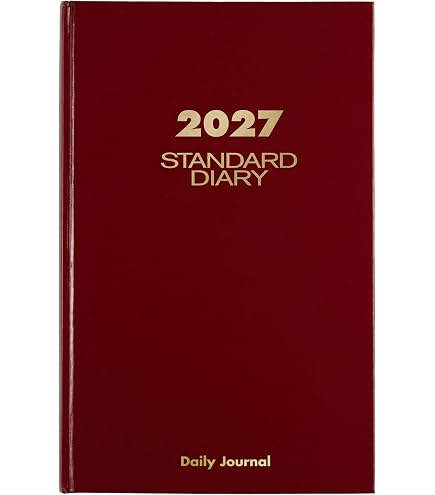 Amazon.com : AT-A-GLANCE 2025 Diary, Standard Diary, Daily, 5