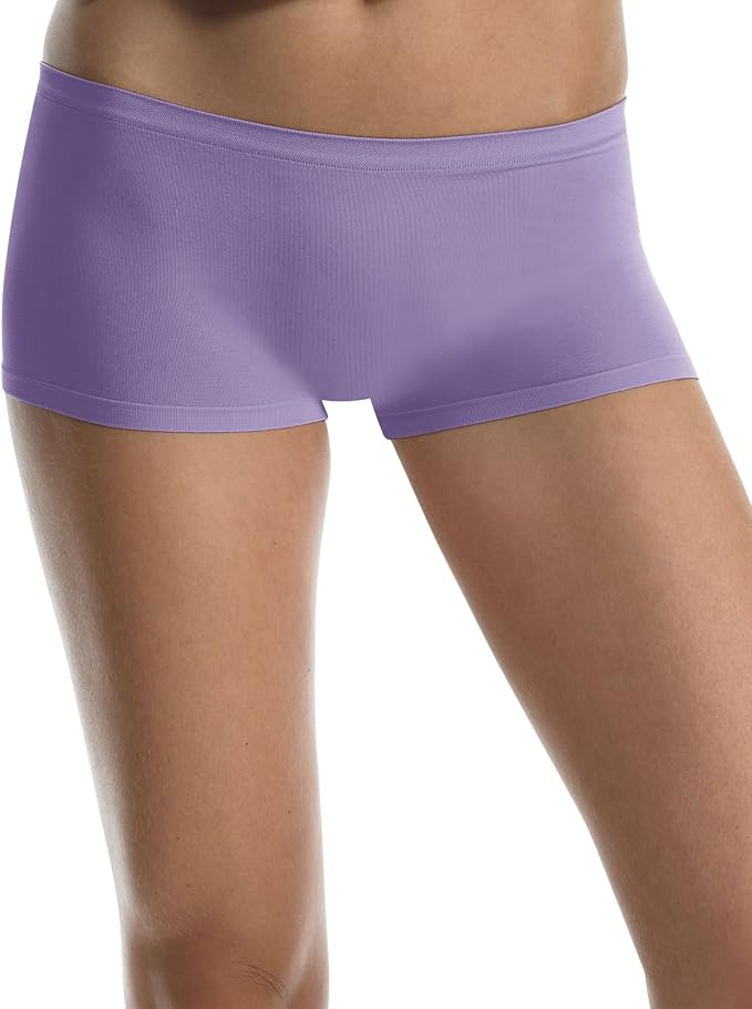 Hanes Body Creations Seamless Boy Short, 5Assorted at Amazon Women’s