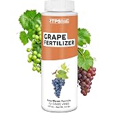 Grape Fertilizer &ndash; Liquid Plant Food for Bigger Harvests &amp; Vines, 8 oz | Boosts Vine Vigor &amp; Cluster Set, For Table &amp; Wine Varieties, Encourages Root Establishment, Simple Soil Drench Application