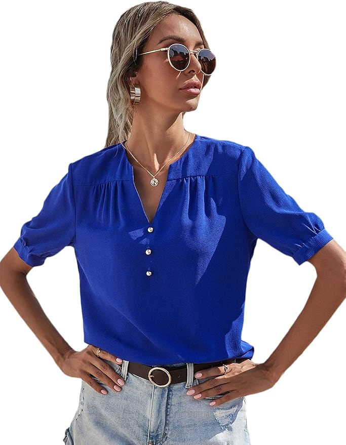 printed blouse