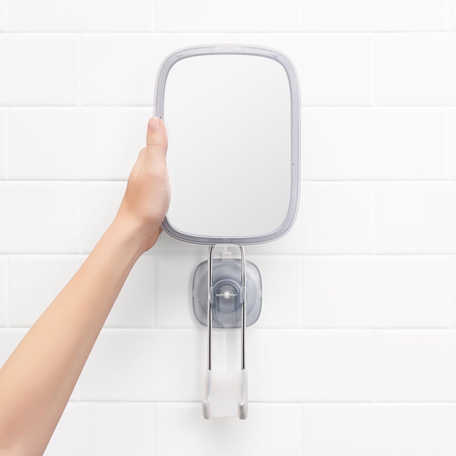 OXO Good Grips Stronghold Suction Fogless Mirror: Home & Kitchen