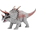 Gemini&Genius Triceratops Toy for Kids, Dinosaurs Action Figure Early Science Education and Collection Dino World Toy for Party Favor and Birthday Gift to Boys and Girls 3-12 Years Old