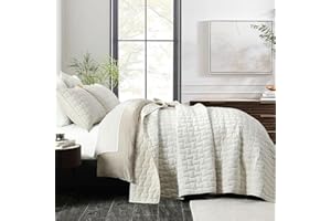 Grassix Luxury Velvet Quilt Set King Size, 3 Pieces Lightweight Velvet Comforter with Pillow Shams, Geometric Quilted Bedspre