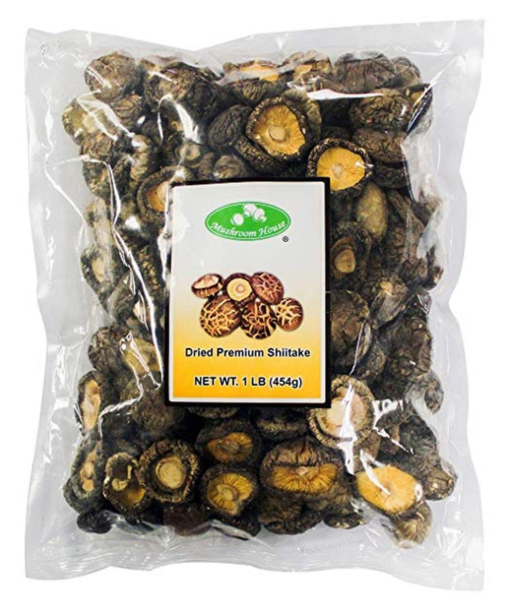 Mushroom House Dried Shiitake Mushrooms, 1 Pound Buy Online in United