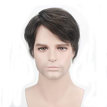 Amazon Com Lordhair Real Human Hair Ultra Thin Skin Men S