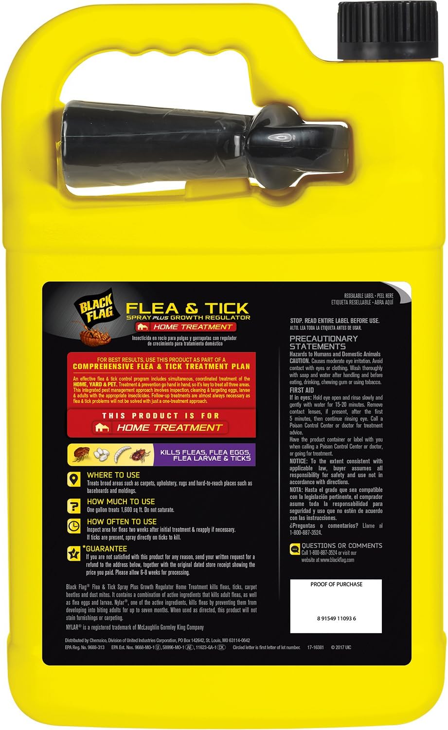 black flag flea and tick yard treatment