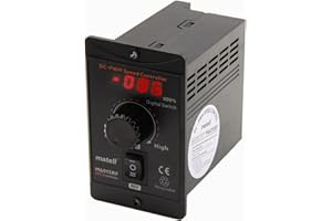 matell Digital Display DC 12-60V 20A Motor Speed Controller,Forward/Reverse
