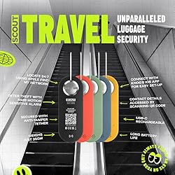 Knog Scout iOS Smart Tag, Tracker & 85d Alarm
