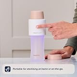 Nuby RapidSterilise+ Portable UV Steriliser White for RapidCool & Bottle view 6