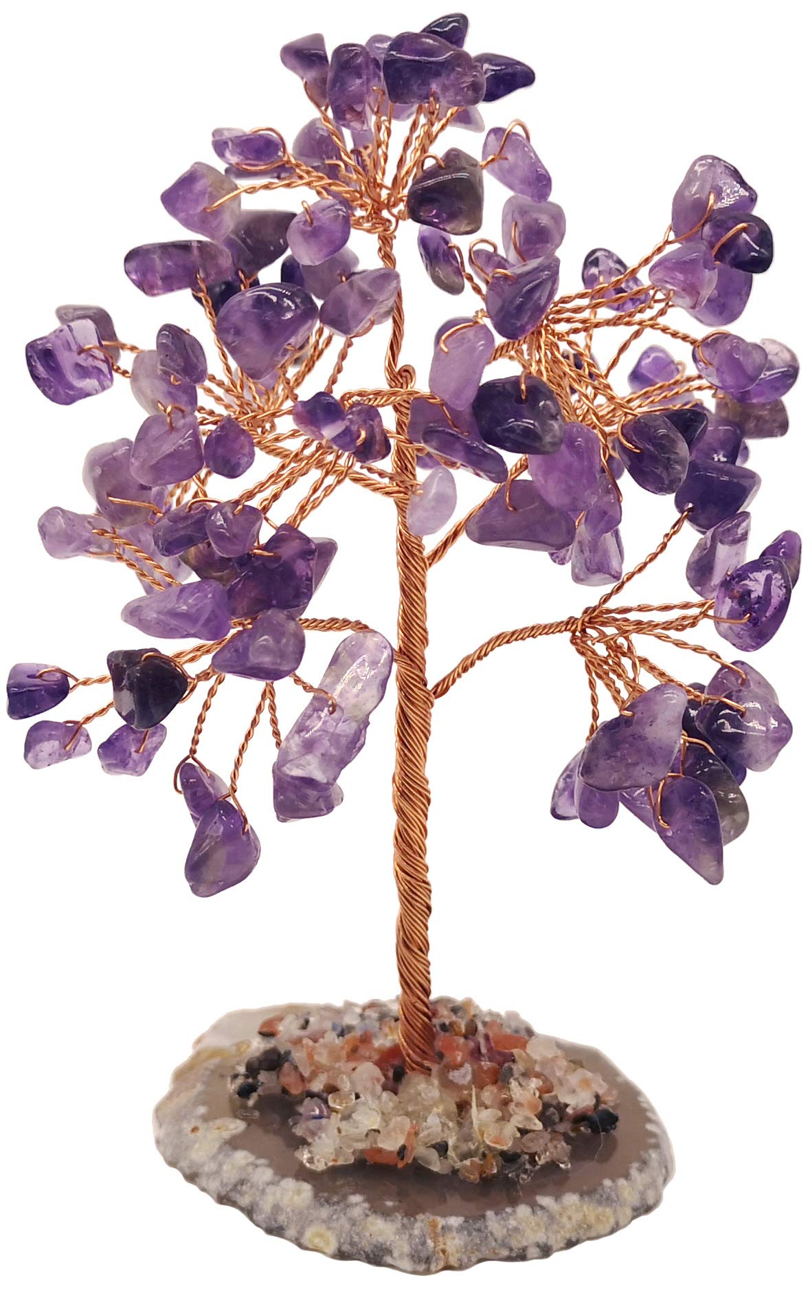 Mina Heal Healing Crystals Tree/Bonsai Tree for Home Decor, Room Decor and Office Desk, Spiritual Gifts for Energy Healing, Good Luck Gifts for Wealth & Prosperity, and Decorative Home Accessories