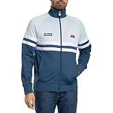 ellesse Men's Rimini Track Top Jacket Blue/Light Blue