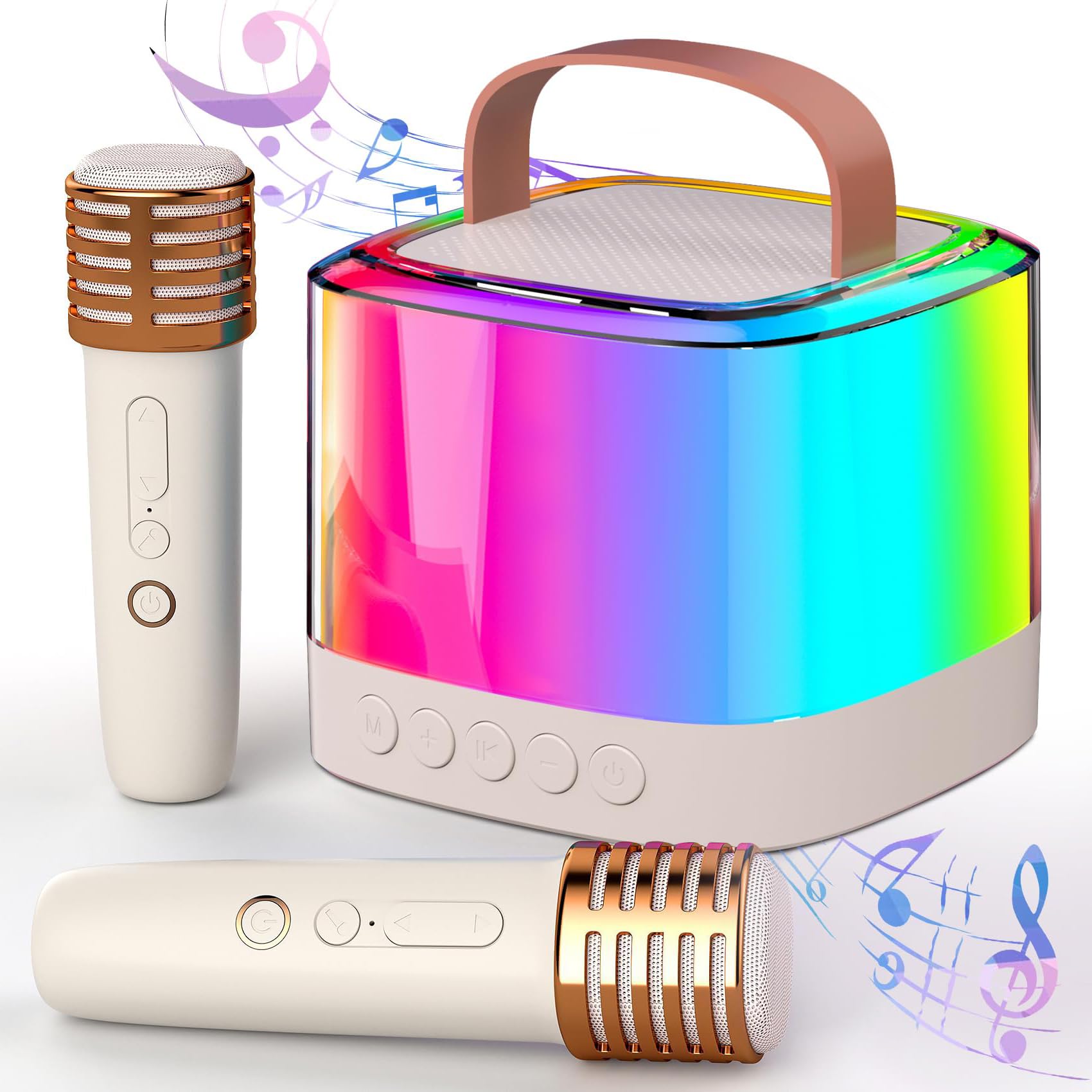 Tixahi Karaoke Machine for Adults and Kids,Portable