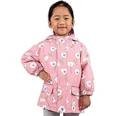 JAN & JUL Waterproof Fleece Lined Rain Jacket, Raincoat for Kids