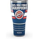 Tervis Traveler NBA Oklahoma City Thunder - 2025 NBA Finals Champions Made in USA Double Walled Insulated Tumbler Travel Cup Keeps Drinks Cold & Hot, 30oz, Stainless Steel
