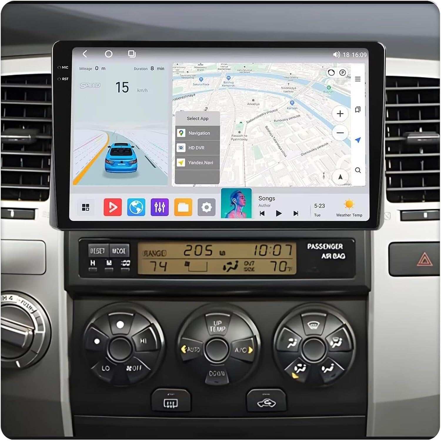 Photo 1 of for Toyota 4Runner Radio Upgrade 2003 2004 2005 2006 2007 2008 2009,MekedeTech Android Car 9 inch Touch Screen Stereo Head Unit with 4G LTE Wireless CarPlay/Android Auto/FM,8 core 2+32G