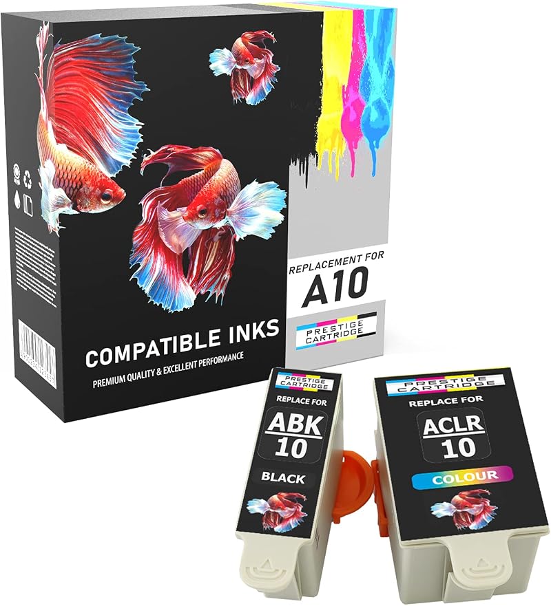 Prestige Cartridge A10 Ink Cartridges for Advent A10/AW10/AWP10 Assorted Pack