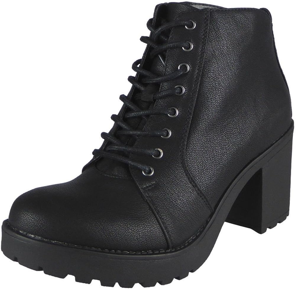 Faux leather boots uk Clearance