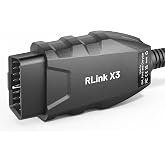 TOPDON RLink X3 OBD2 Adapter for GM/Ford/Chrysler, OBD USB FORScan Adapter | J2534 Pass-Thru Programmer, OEM Programming and Diagnostic Tool, Fit for 8+ OE Software, Supports J2534/CAN-FD, Auto Switch