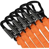 S.E.PEAK Speedline Kit, 1-Inch 29kN Nylon Webbing with CE 25kN Snap Hook, Arborist Rigging Gear