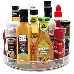 6 Pcs Lazy Susan Organizer,11" Rotating Pantry