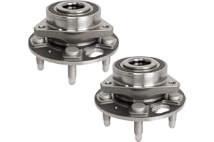 ECCPP 513288 2PCS Front/Rear Wheel Hub Bearing Assembly 5 Lugs w/ABS for 2010-2016 for Cadillac XTS ONLY Front, CTS, for Buick Allure, Regal, Lacrosse, for Chevy Malibu, Impala, Equinox