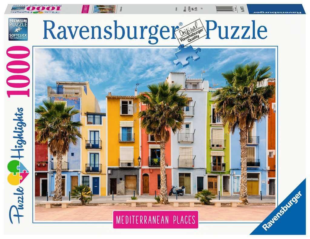Ravensburger Mediterranean Collection - Villajoyosa, Alicante, Spain 1000pc Jigsaw Puzzle