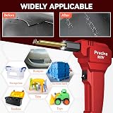 Preciva Plastic Welding Kit 50W 3s Instant Heating 4 Shapes 750pcs Red view 4