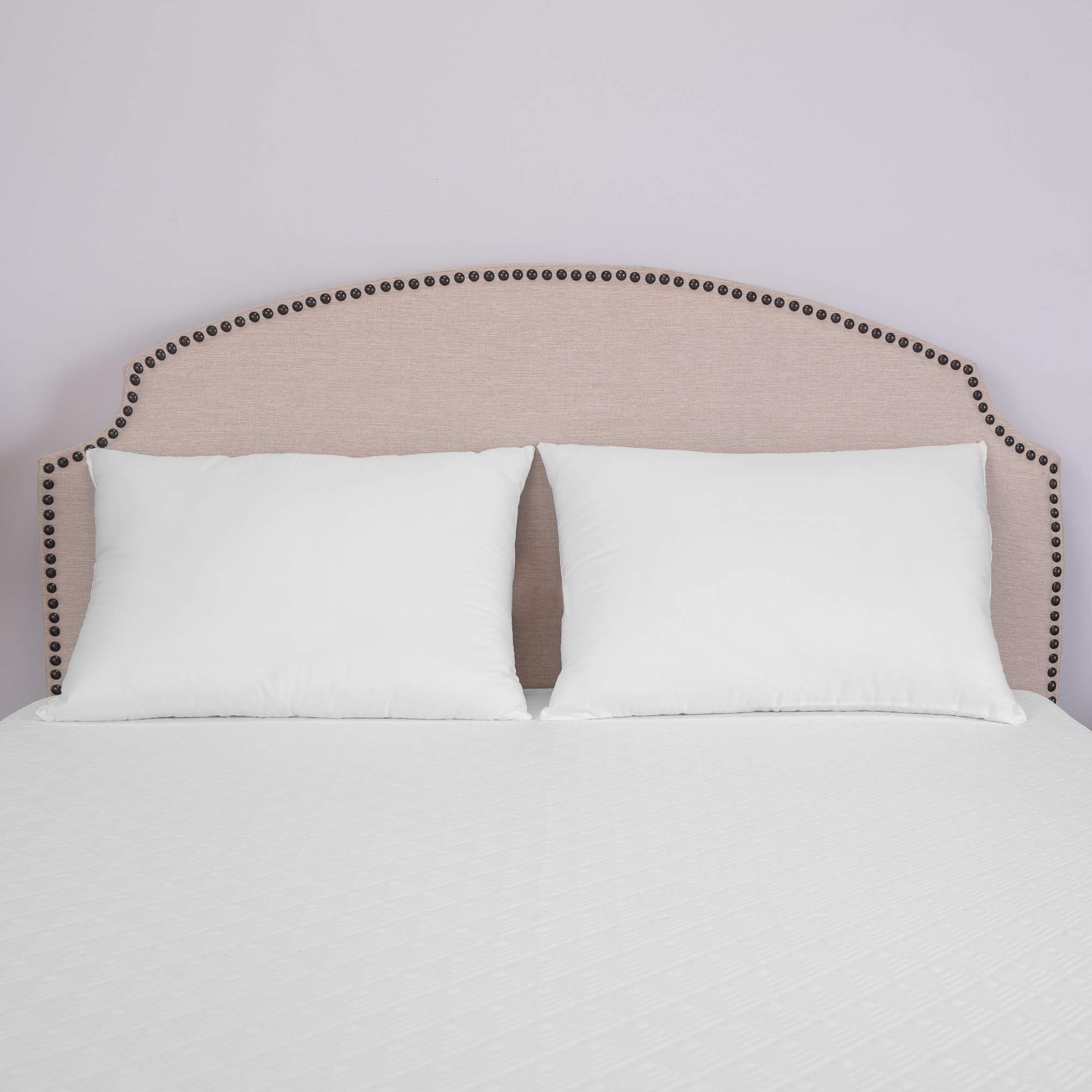 BioPEDIC Antimicrobial bed pillow with Built-In Ultra-Fresh Anti-Odor Technology, 2-Pack, White 2 Count