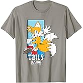Sonic The Hedgehog Tails Spotlight Panel Portrait T-Shirt