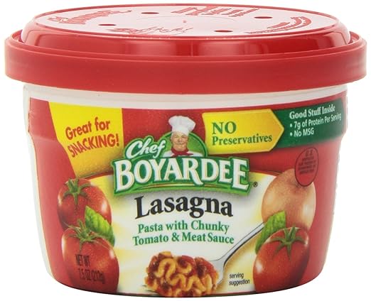 Chef Boyardee Lasagna - Cuencos para microondas (12 unidades ...