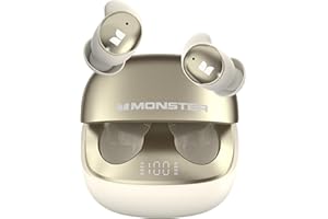 Monster Sleep Ear200, Wireless in-Ear Headphones, Bluetooth 6.0 Sleep Headphones, with ANC Active Noise Cancellation Designed