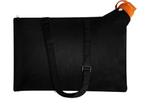 Bularie 50026858 Trivac Leaf Collection Bag for Worx WGBAG500 Blower - Leaf Blower Vacuum Bag 50015035 Compatible with Worx WG505 WG509 WG500 WG501 WG502 WG508 Blower with Durable Zipper