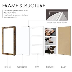 DUENPY 8x16 Collage Picture Frame, 5x7 Collage