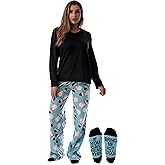 Just Love Ultra-Soft Women’s Pajama Pant Set - Nightgown with Matching Socks