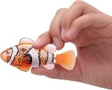 Robo Alive Robo Fish Series 3 Robotic Swimming Fish 2 Pack Orange Teal view 3
