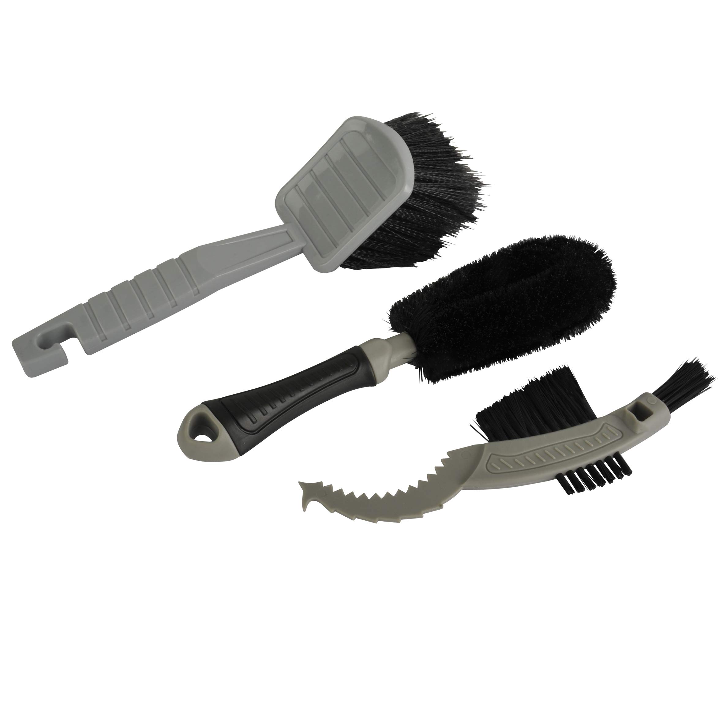 FISCHER Brush Set 3 Pieces Grey Plain