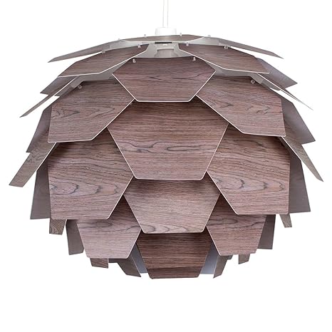 Modern Black Walnut Effect Designer Style Artichoke Ceiling