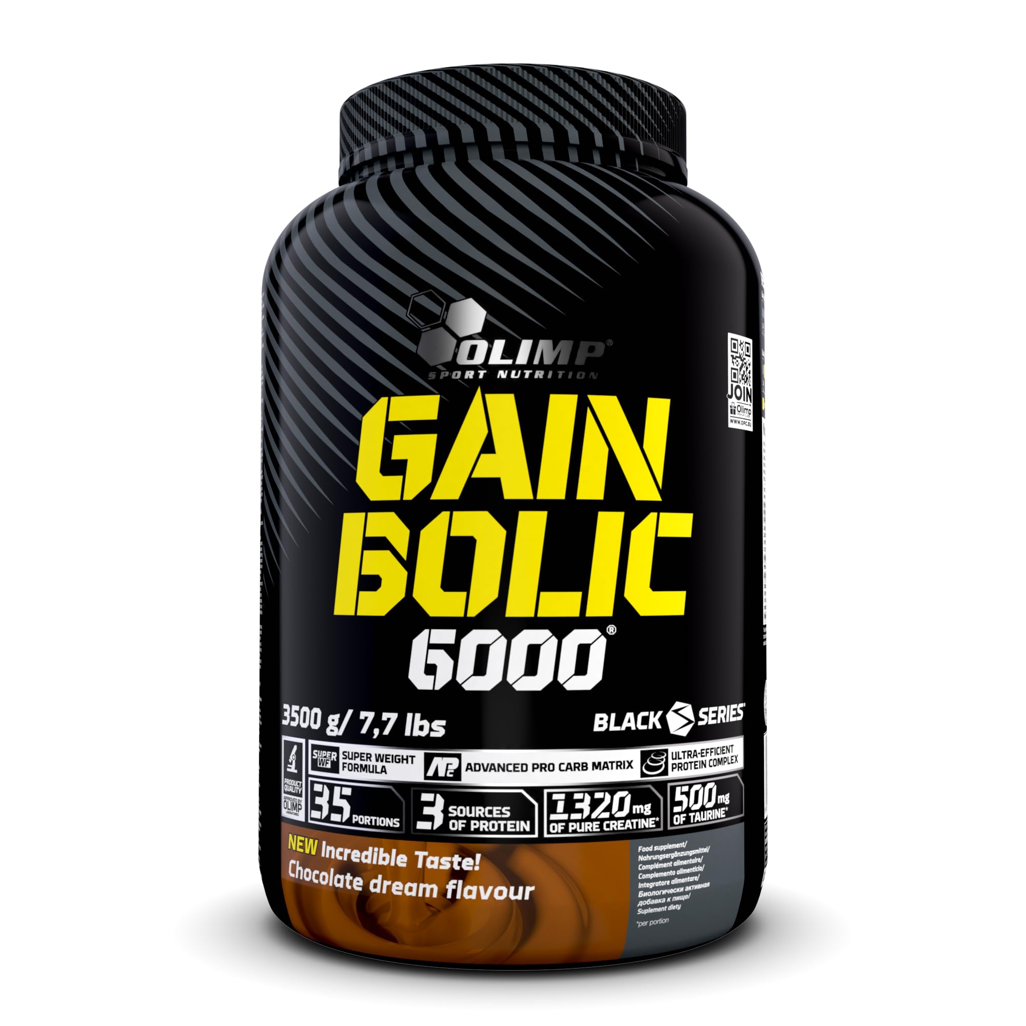 OLIMP SPORT NUTRITION Olimp Labs Gain Bolic 6000 Powder, Chocolate Flavour, 3.5 kg