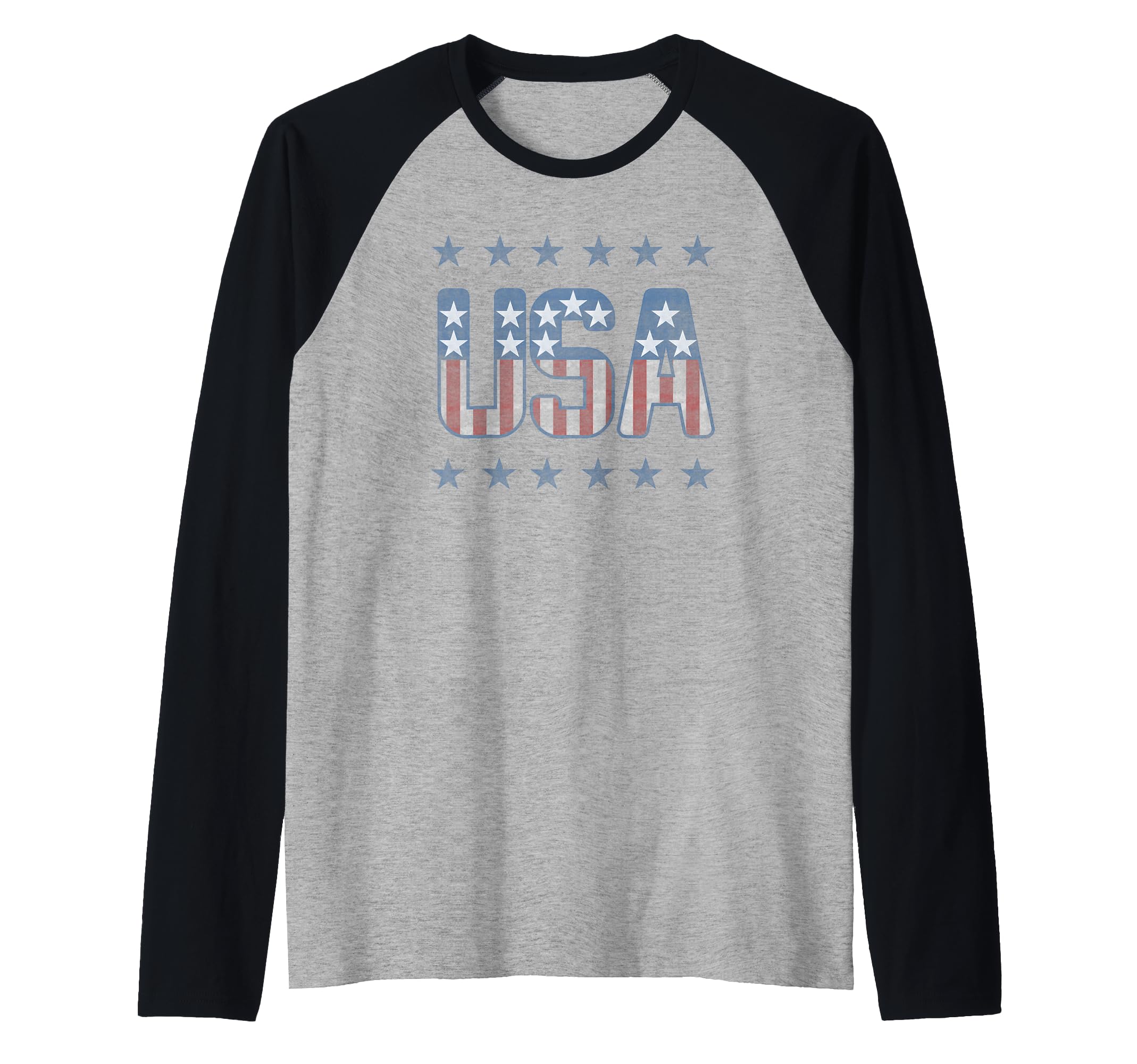 Trendy USA Athletics Raglan Baseball Tee