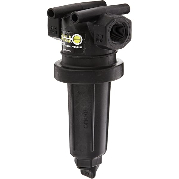 Banjo LST075100 Polypropylene TStrainer 100 Mesh 3/4 NPT Female