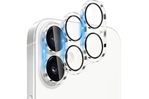 Dengduoduo 3 Pack Camera Lens Protector for iPhone 17, Tempered Glass, Ultra HD, 9H Hardness, Anti-Scratch, Case Friendly,[No Affect on Night Shots], Clear