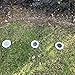 Wotryit LED Solar Power Buried Light Ground Lamp Outdoor Path Light Spot Lamp Yard Garden Lawn Landscape Decking Waterproof (8 LED, Cool White)