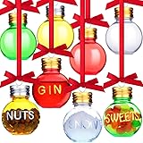 Amazon Com Longay 1 6 Pack Booze Filled Christmas Tree Ornaments Water Bottle Milk Juice Bulbs Cup 6pcs Home Kitchen