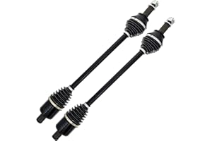 NICHE Front CV Axle Half Drive Shaft for Polaris Ranger 1000 Crew XP Full Size 1337122 1337241 (2 Pack)