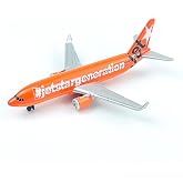 WngAur Jetstar Airplane Model, Die-cast Metal Planes Aircraft Suitable for Collection and Display